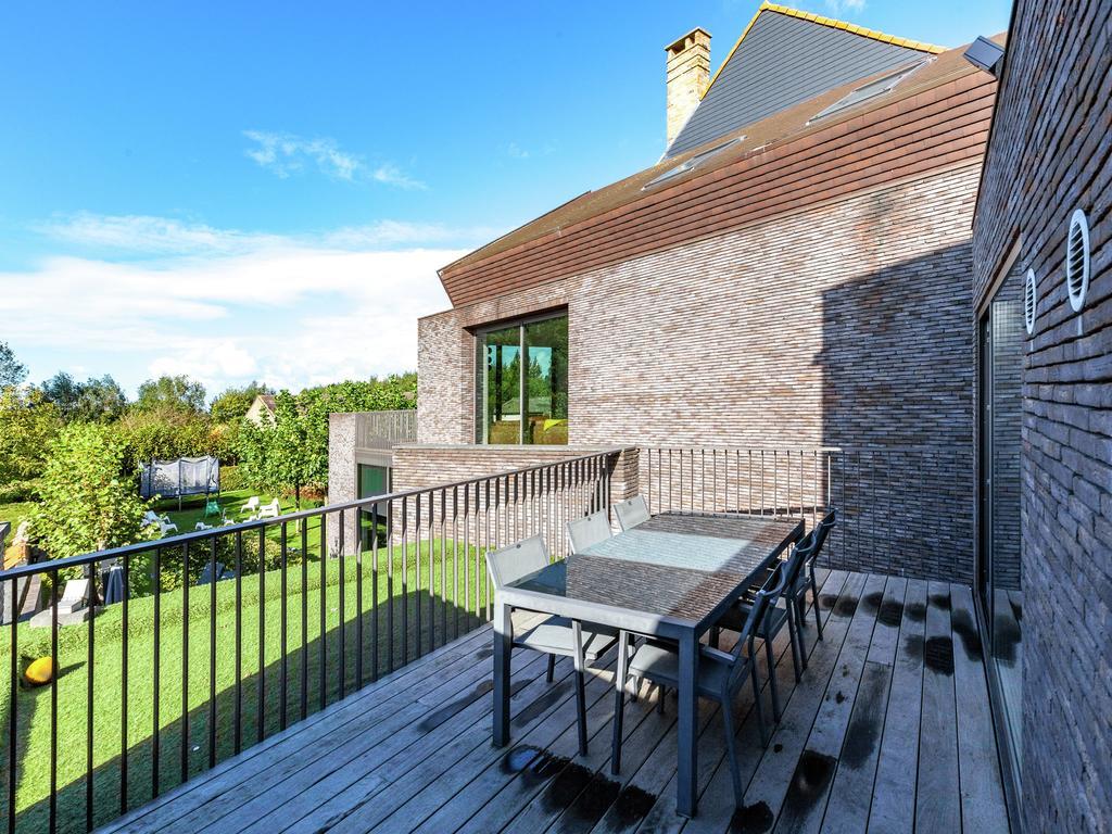 Modern Holiday Home Near Bruges And The North Sea Exteriör bild